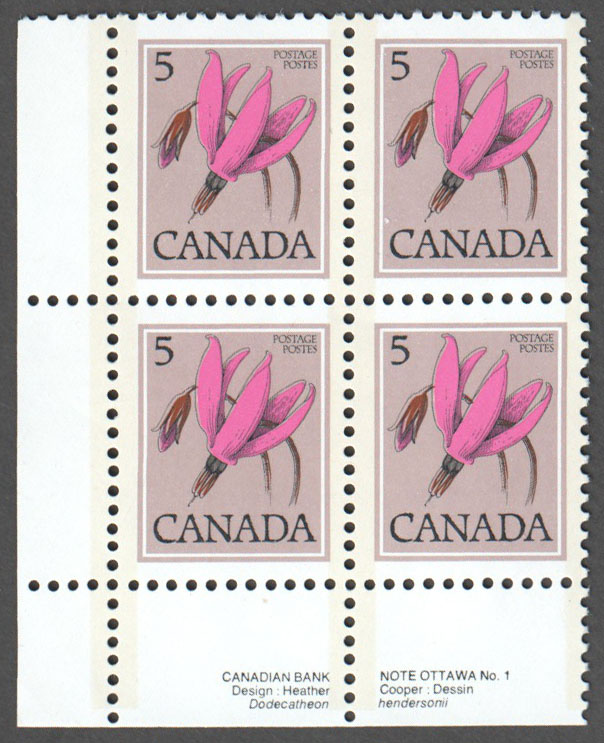 Canada Scott 710 MNH PB LL (A9-14) - Click Image to Close